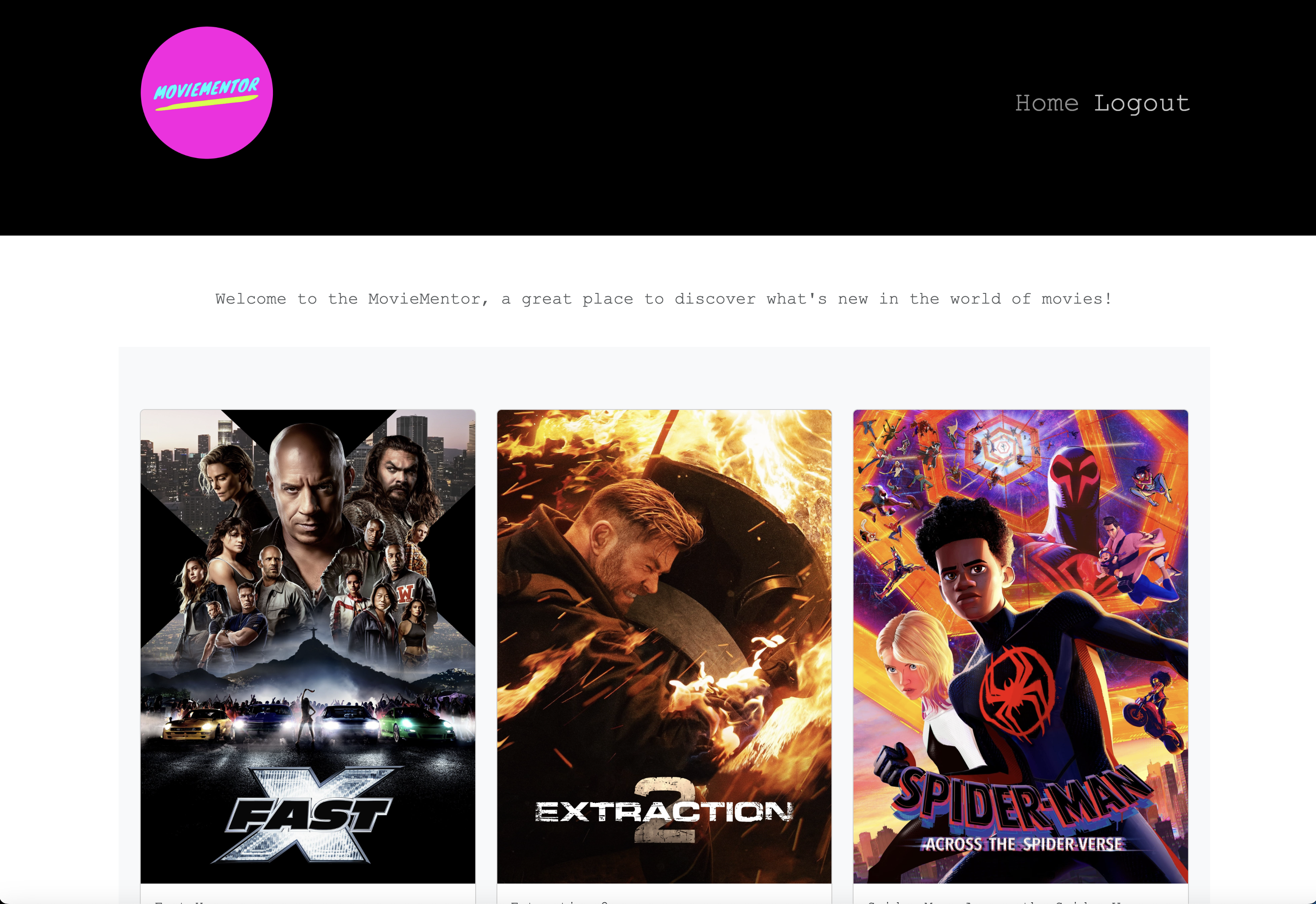 image of moviementor webpage